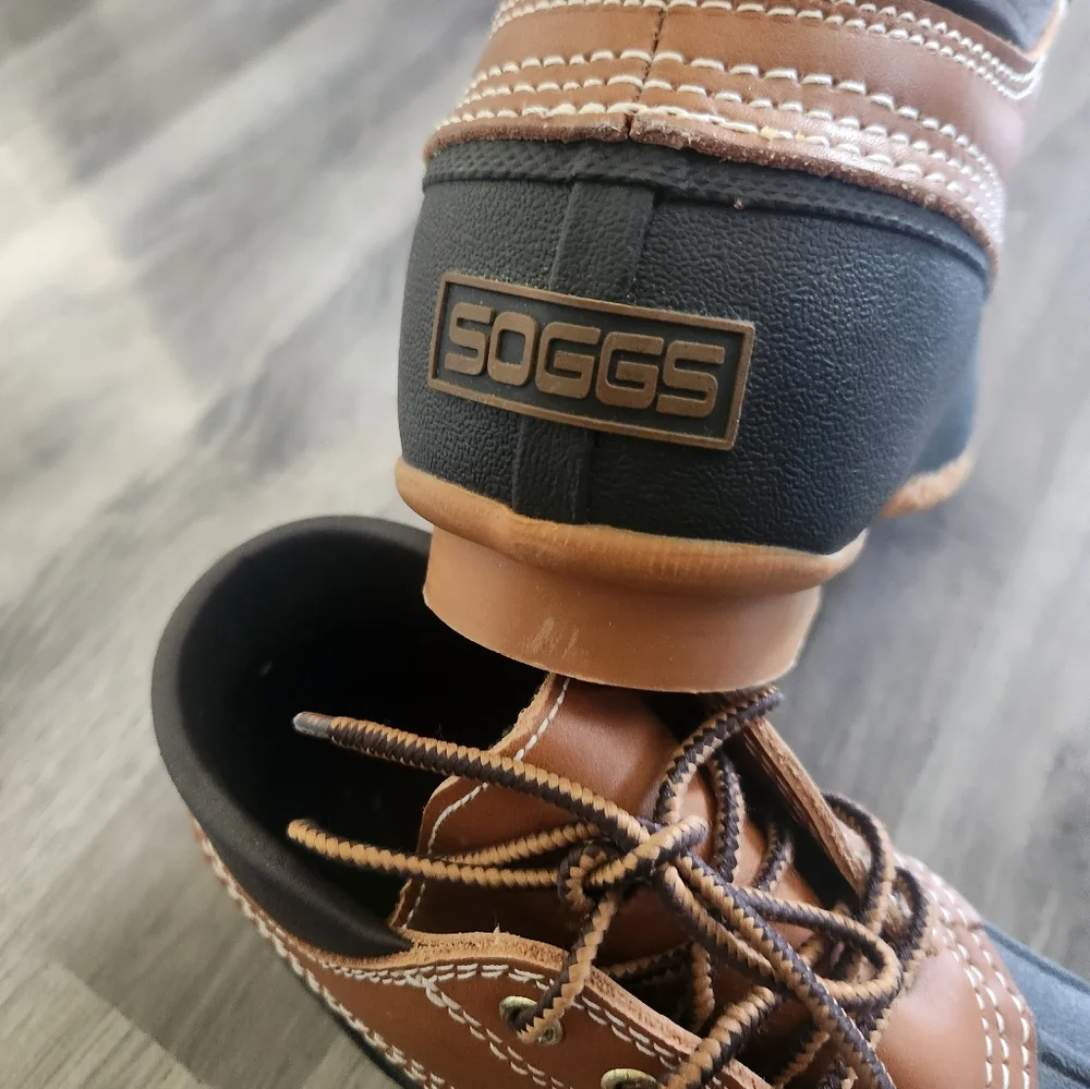 Sogg thinsulate slip on duckshoes